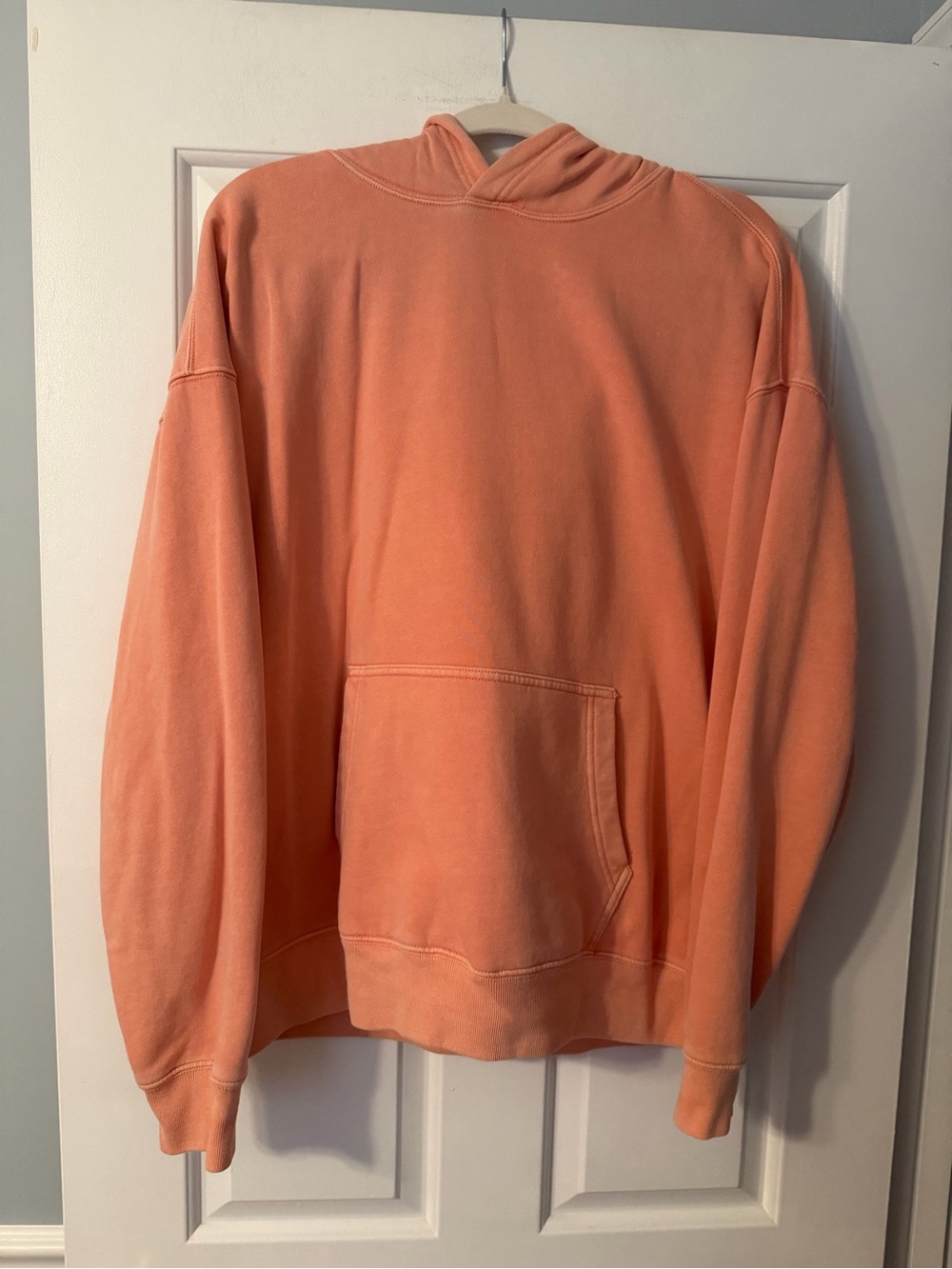 Aeropostale Men's Coral Crewneck Hoodie